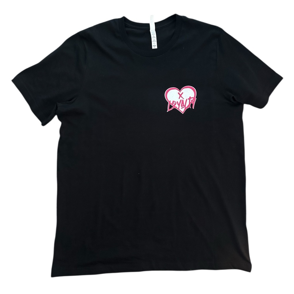 Black Love X Loyalty Heart Graphic Tee